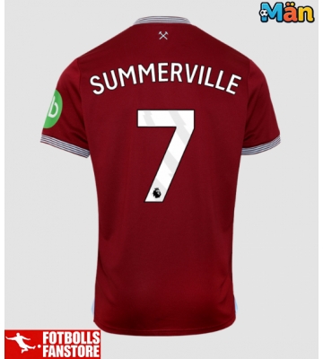 West Ham United Crysencio Summerville #7 Hemmatröja 2025-26 Kortärmad